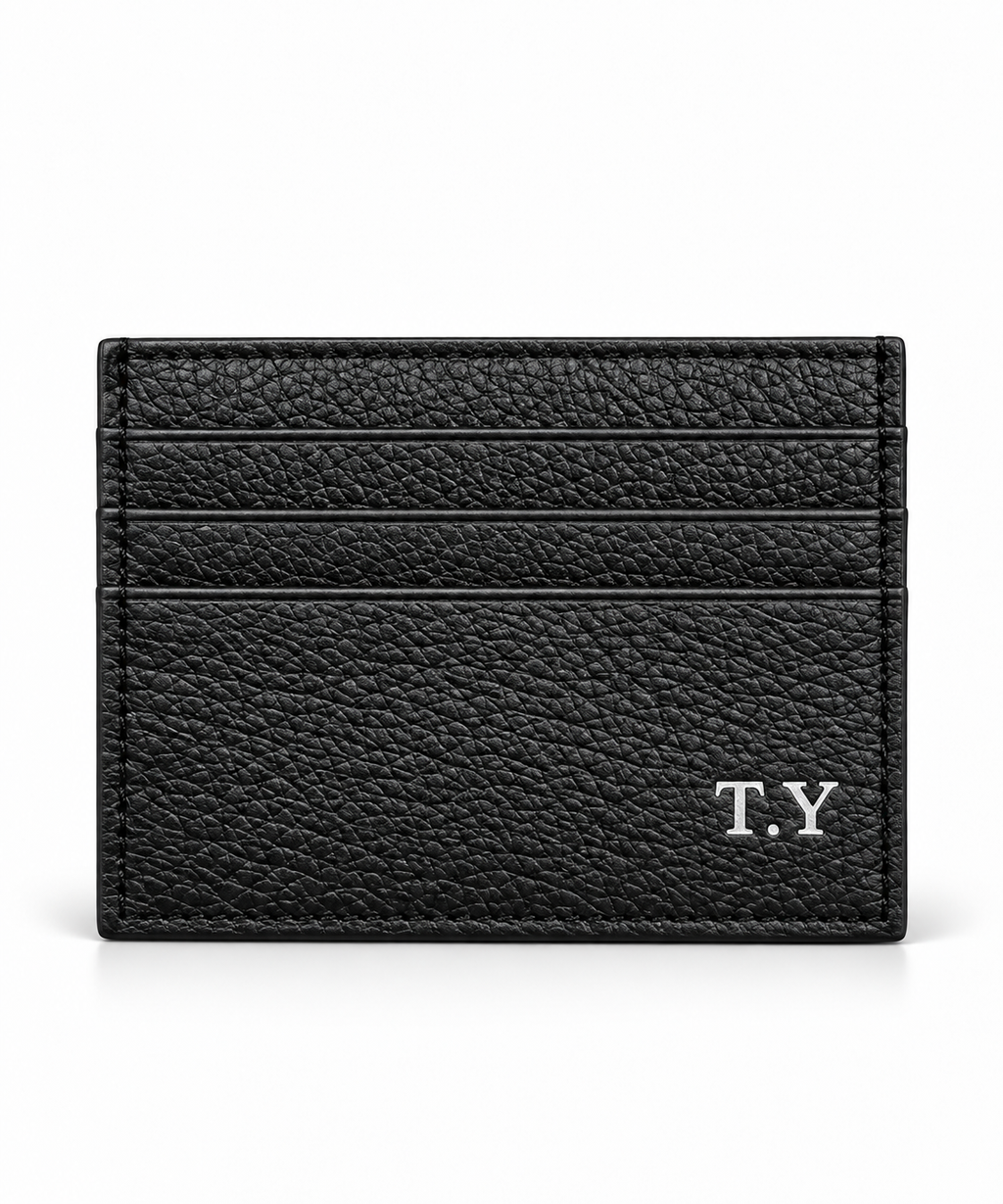 Classic Cowhide Card Holder