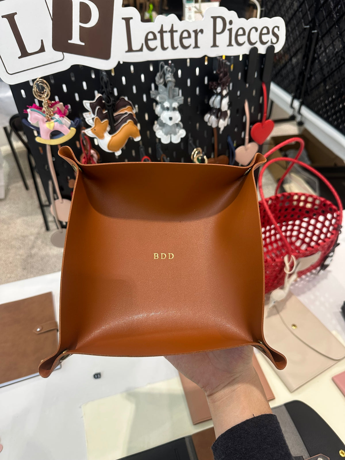 Leather Valet Tray