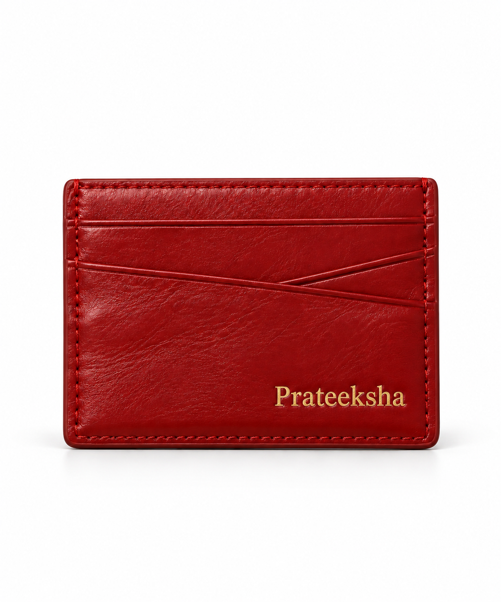Classic Cowhide Card Holder