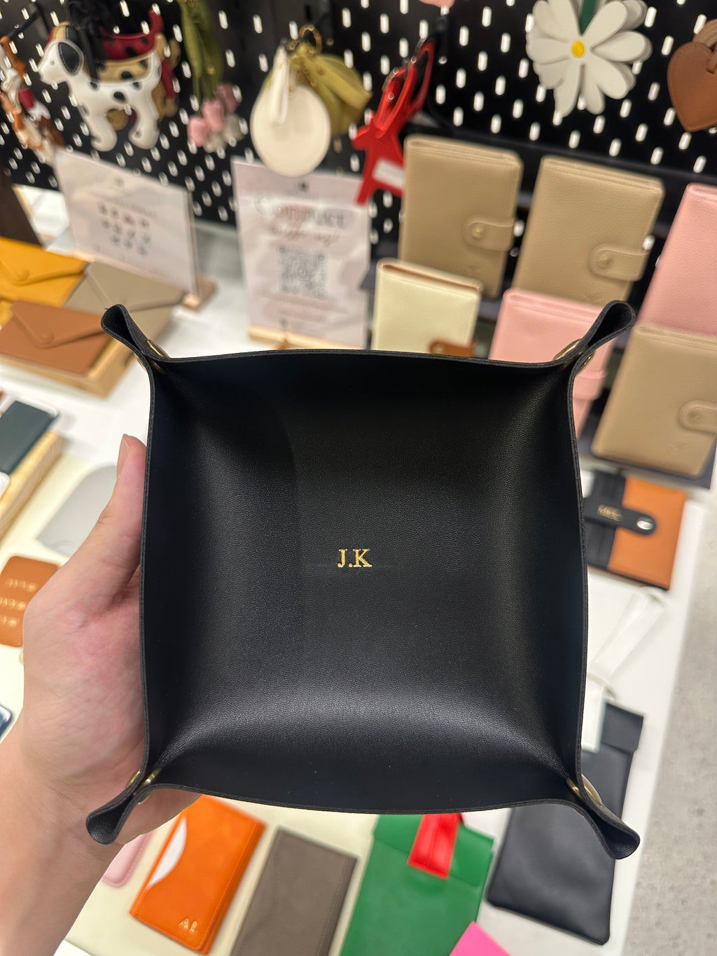 Leather Valet Tray