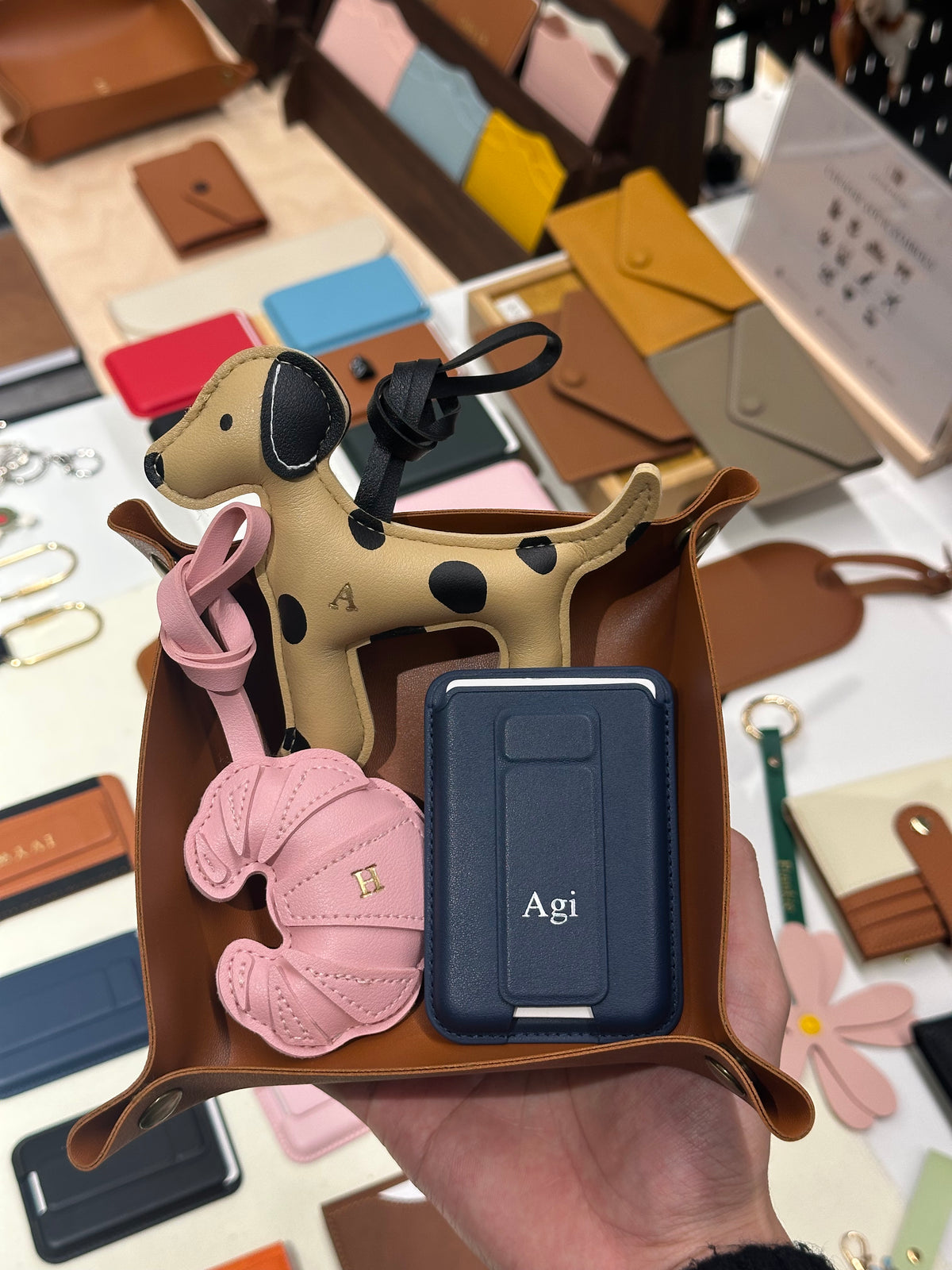 Leather Valet Tray