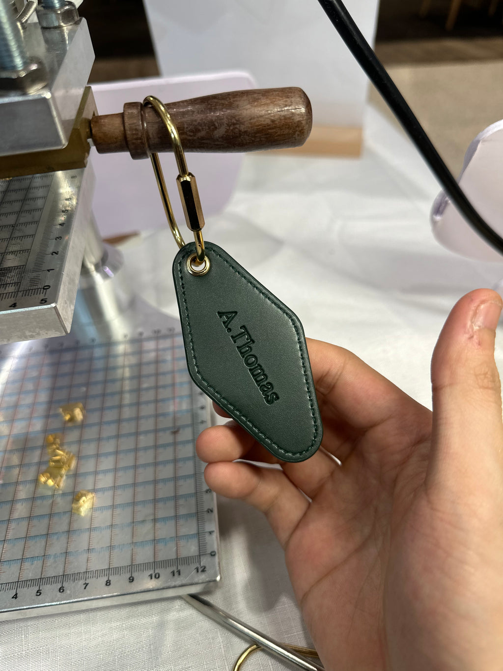 Diamond Key Ring