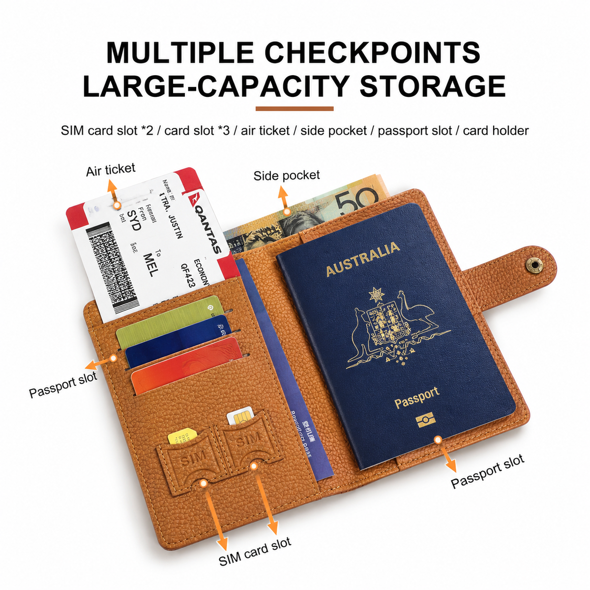RFID Protected Passport Cover