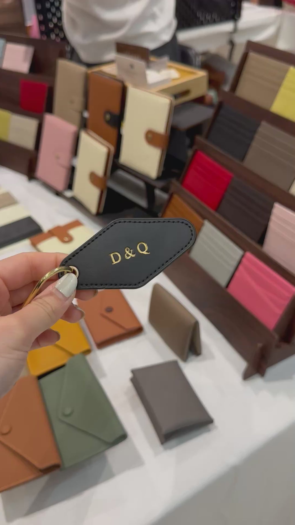 Diamond Key Ring